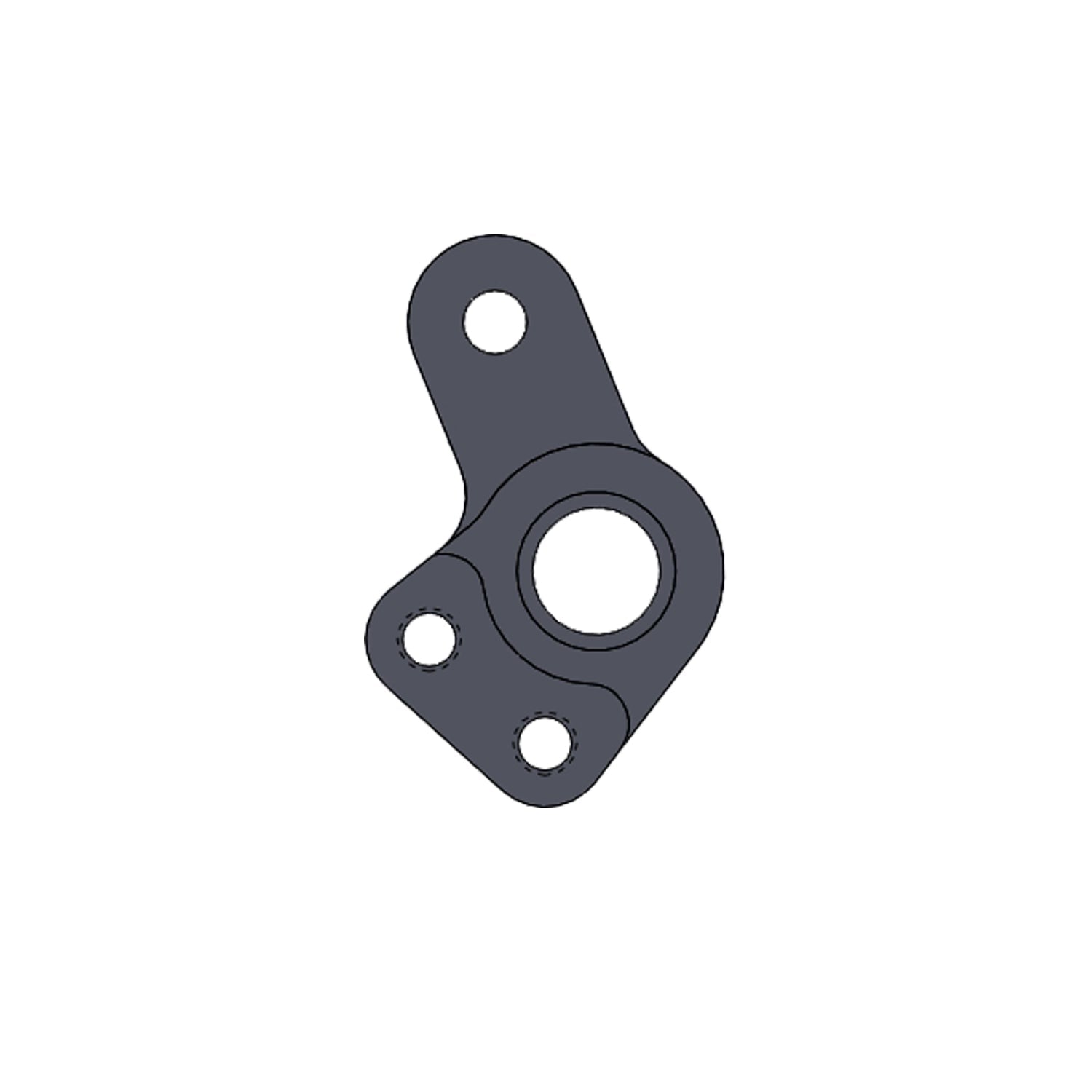 08-0652P Shift Pedal Pivot, Ducati Hypermotard 2013-15, 939 2016-18 - Woodcraft Technologies