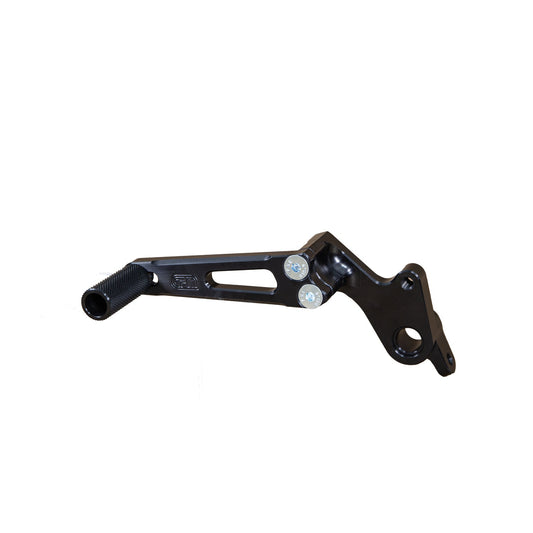 09-0640 Brake Pedal Assembly, Black Ducati 848/1098/1198/Diavel - Woodcraft Technologies