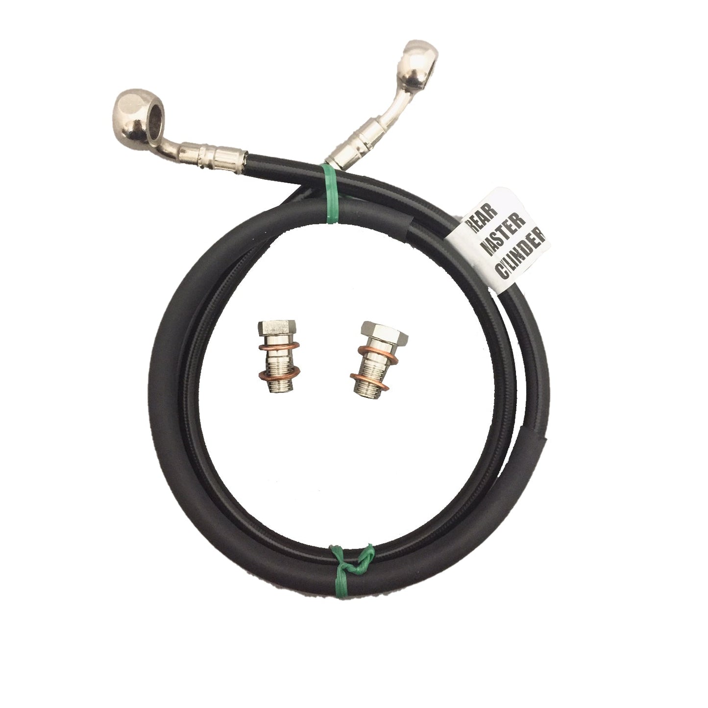 09-0660L ABS Rear Brake Line Complete Assembly, Ducati Monster 696/796/1100 - Woodcraft Technologies