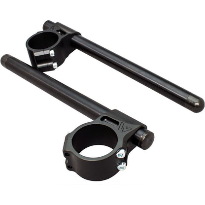 Suzuki GSXR600/750 '06-10 50/48mm Clipon Assembly, Black Bars - Woodcraft Technologies