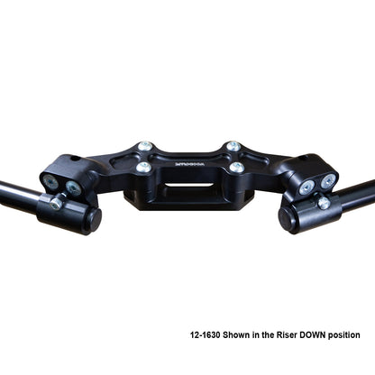 Clipon Adapter Plate w/ Std. Black Bars Ducati Monster 1200