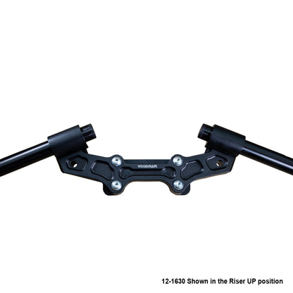 Clipon Adapter Plate w/ Std. Black Bars Ducati Monster 1200