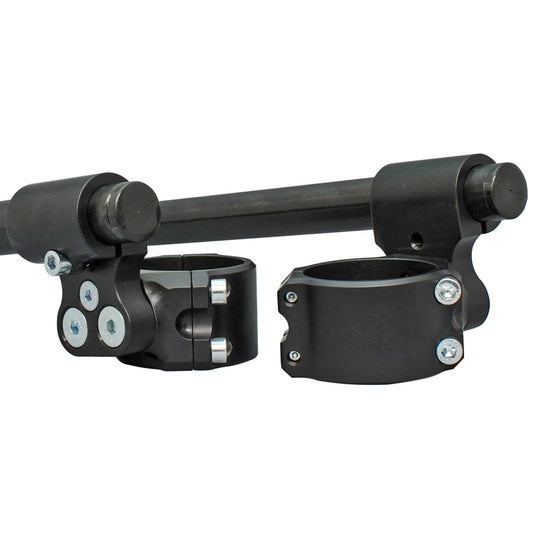 Woodcraft Clip ons for Kawasaki Ninja 400 41mm Clamp (race only setup) - Woodcraft Technologies