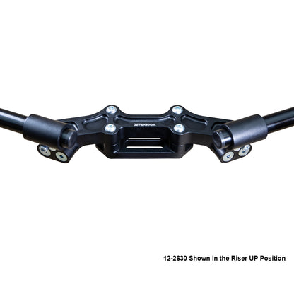 Clipon Adapter Plate w/ Std. Black Bars Ducati Monster 1200