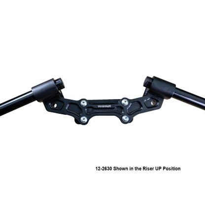 Clipon Adapter Plate w/ Std. Black Bars Ducati Monster 1200