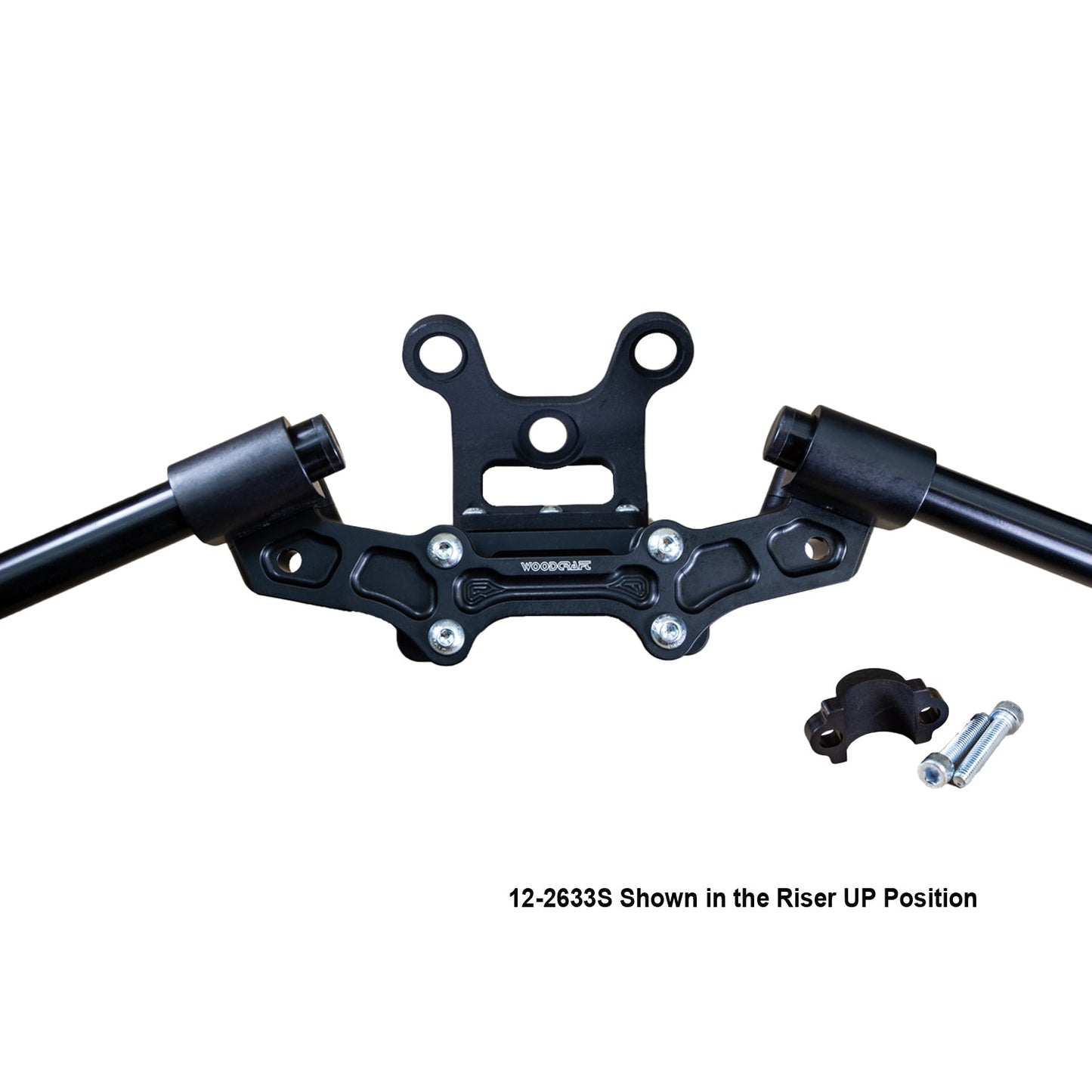 Ducati Monster 797/821 2018-21 Clipon Adapter Plate w/Gauge Mount 1.5 inch Standard Rise w/ BXL bars