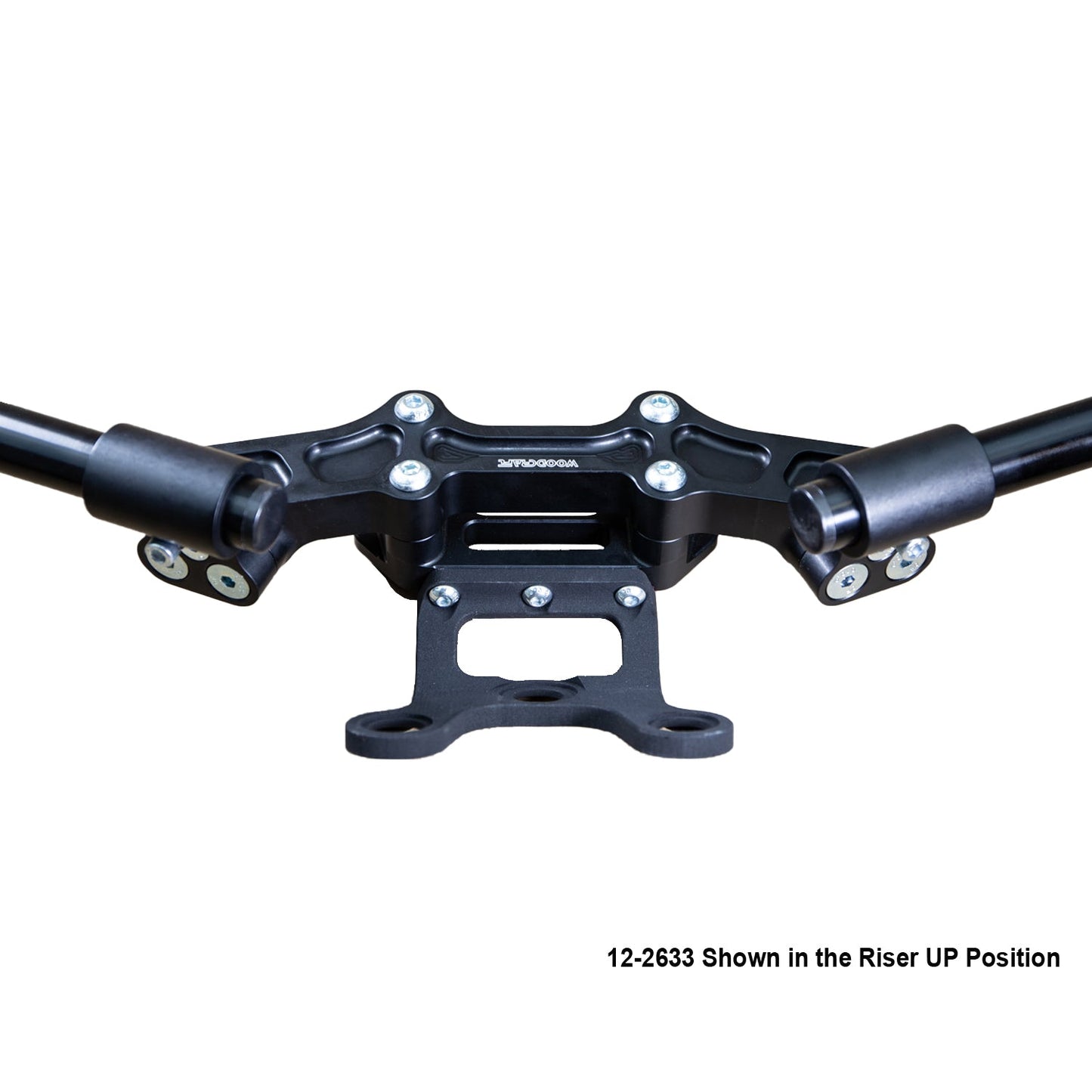 Ducati Monster 797/821 2018-21 Clipon Adapter Plate w/Gauge Mount 1.5 inch Standard Rise w/ BXL bars