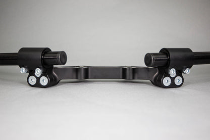 Yamaha FZ07 MT07 Front Mount 35mm Eccentric Adjustable Adapter Plate Assembly - Woodcraft Technologies