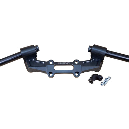 12-36417 Yamaha MT07 Front Mount 35mm Eccentric Adapter Plate