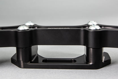 Ducati Monster 821 '14-17 Front Mount 35mm Eccentric Adjustable Adapter Plate Assembly - Woodcraft Technologies