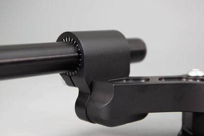 Ducati Monster 821 '14-17 Front Mount 35mm Eccentric Adjustable Adapter Plate Assembly - Woodcraft Technologies