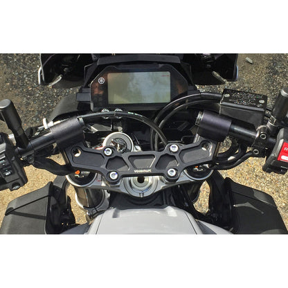 Clipon Adapter Plate w/ XL Black Bars Yamaha FZ-10 2017, MT-10 2018-20 - Woodcraft Technologies