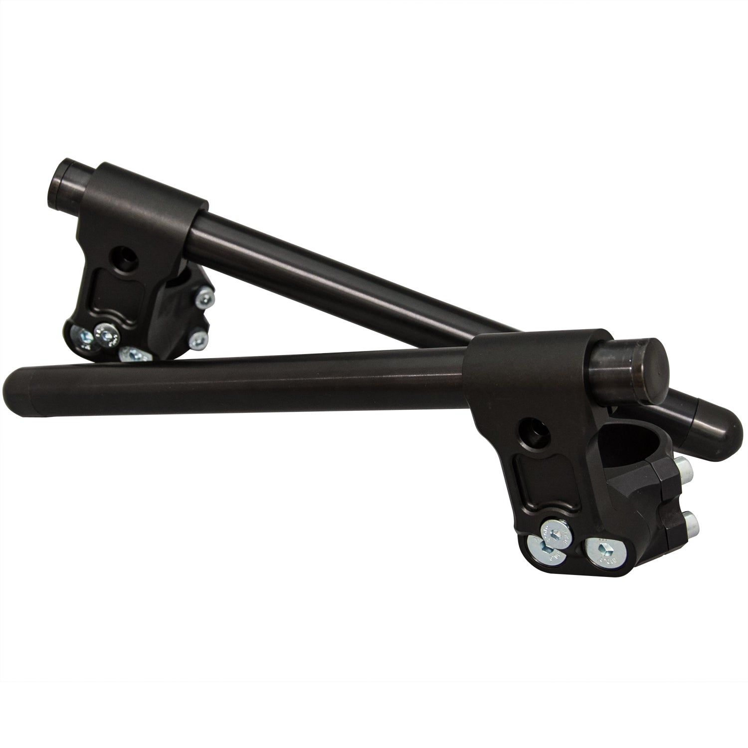 Kawasaki Ninja 400 41mm Riser Clipon Assembly with 2-1/2" Rise (street or track) - Woodcraft Technologies