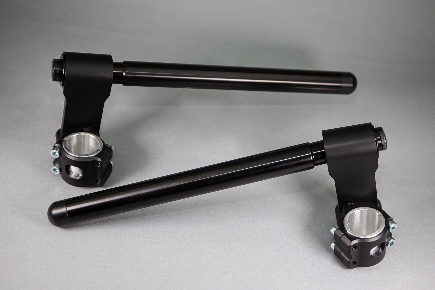 75mm Rise Front Mount Adjustable Angle Clipon Risers (with special 1" bars) - Woodcraft Technologies
