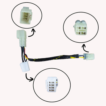 43-0202 Suzuki GSX-R1000/SV650/S/SV1000/S Keyswitch Elimination Harness