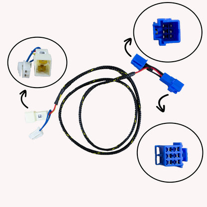43-0400 Yamaha R1/R6/R6S Keyswitch Elimination Harness