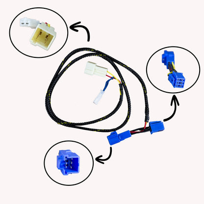 43-0402 2009-14 Yamaha R1 Keyswitch Elimination Harness