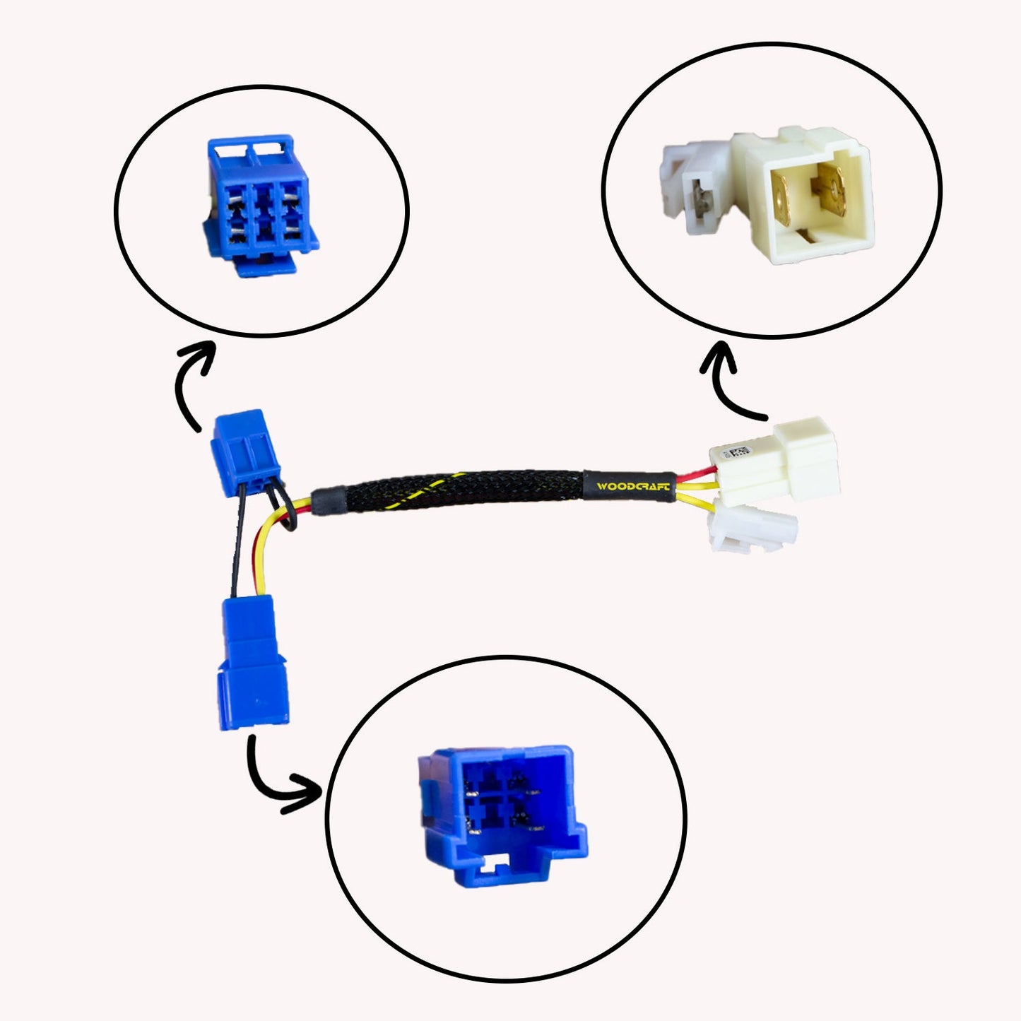 43-0403EU 2015-19 Yamaha R1/R1M EU Models Keyswitch Elimination Harness