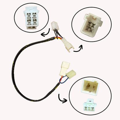 43-0418 Yamaha MT07 Keyswitch Elimination Harness