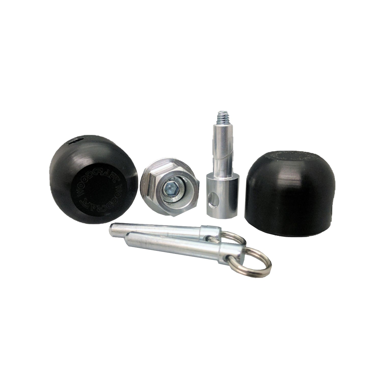 45-0415F Front Axle Slider Kit, Yamaha FZ1 2006-15, FZ6 2006-10 - Woodcraft Technologies