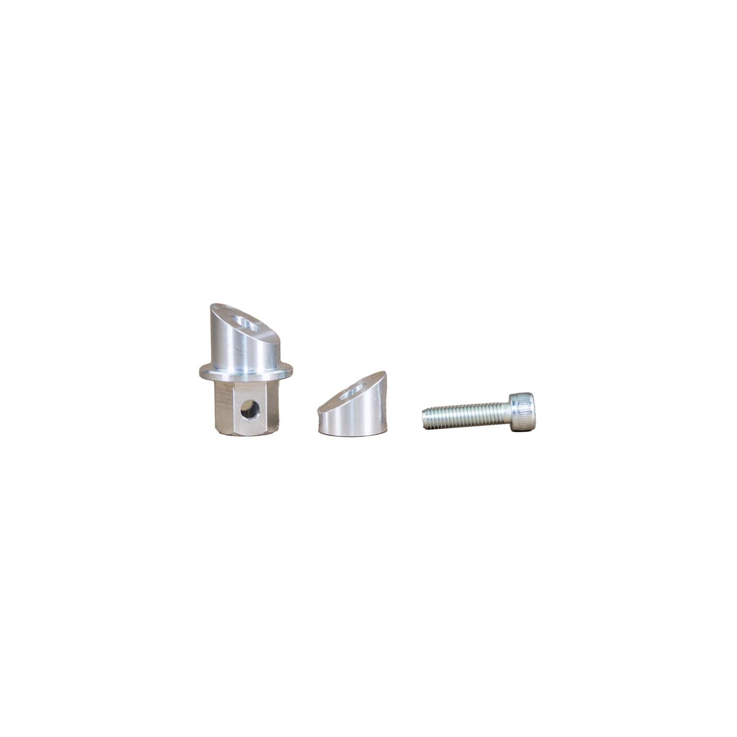 45-0449RA Rear Axle Slider Base, Axle Side, BMW/Honda/Yamaha - Woodcraft Technologies