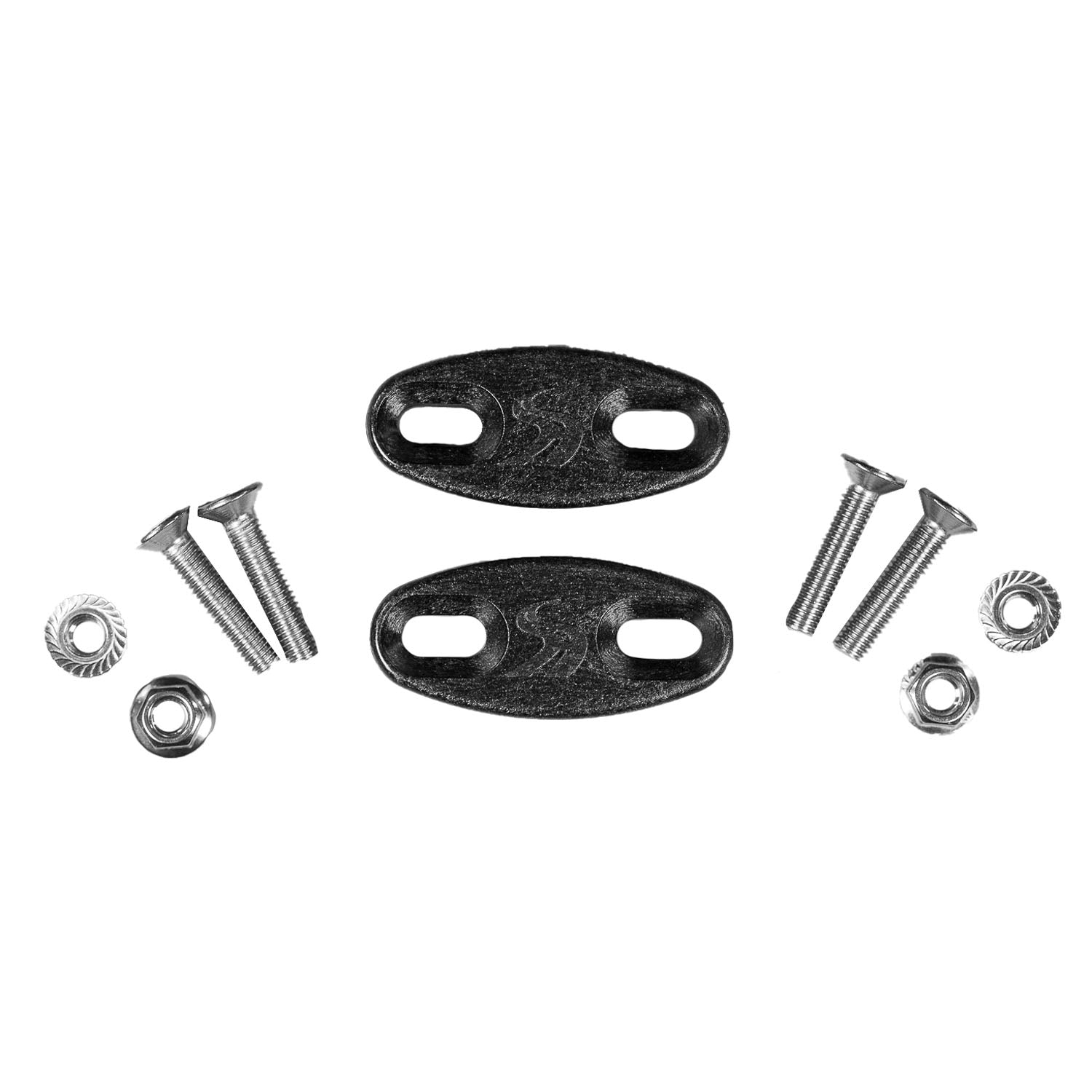 47-MBN Mirror Block Off Plates (Pair), 28mm-42mm spacing - Woodcraft Technologies