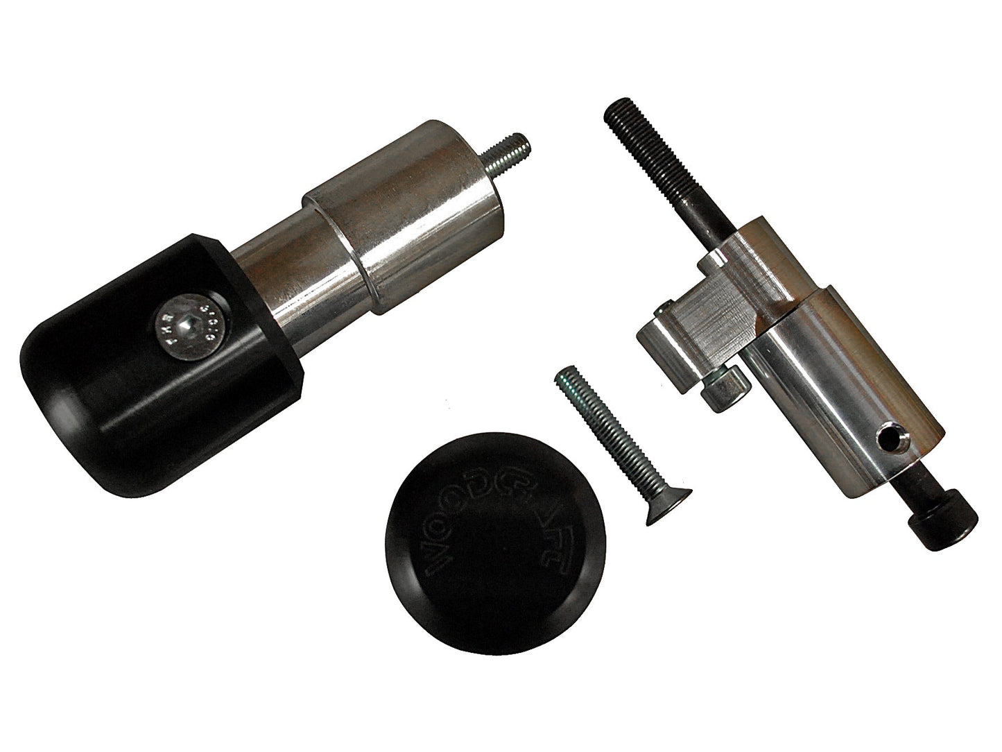 50-0129 Kawasaki 650 2009-11 Frame Slider Kit - Woodcraft Technologies