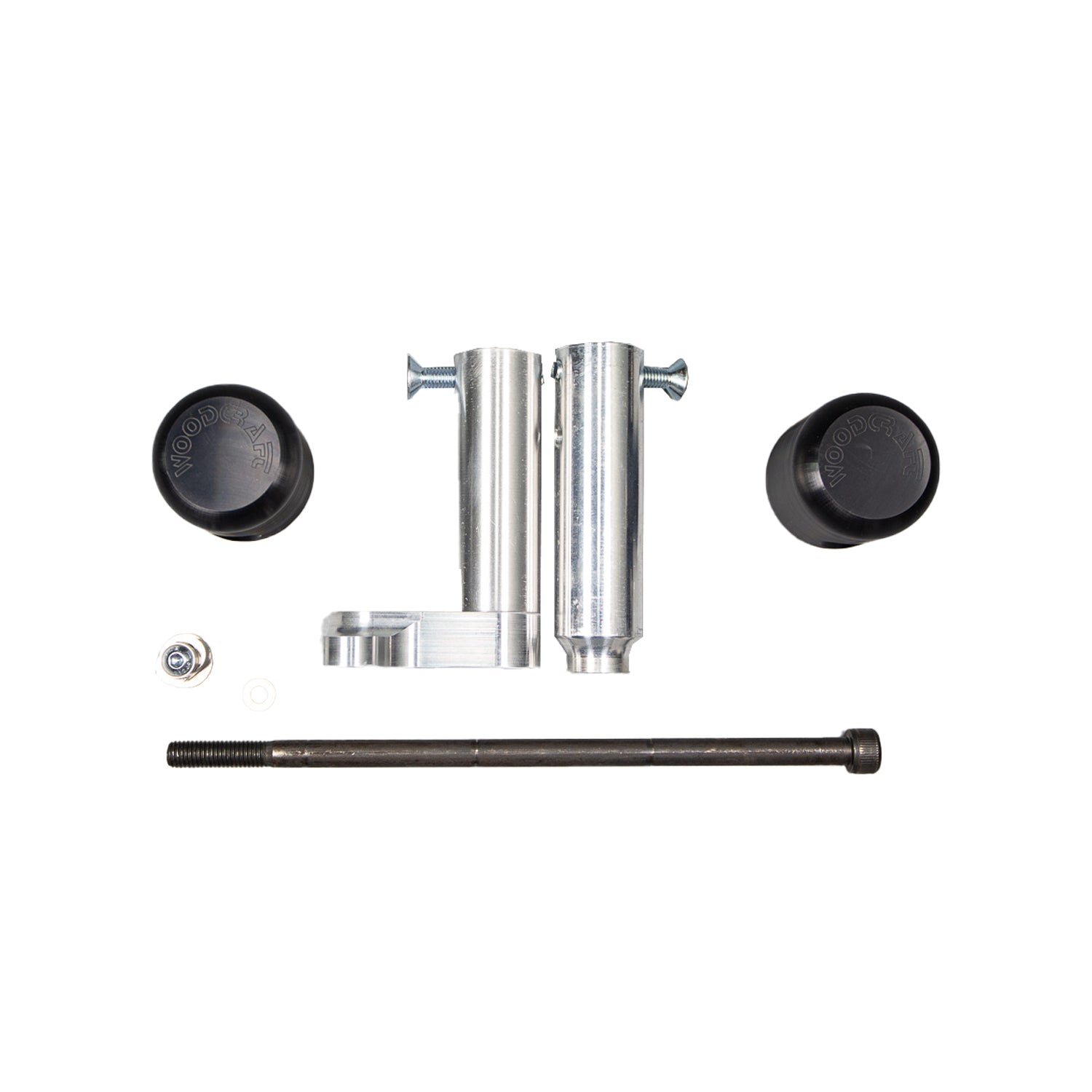 50-0131 Kawasaki EX250 2008-12 Under Bodywork Frame Slider Kit - Woodcraft Technologies