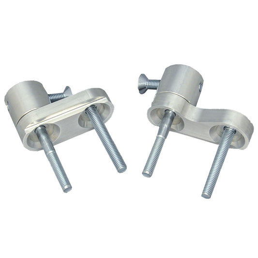 50-0132 Kawasaki 650R 2012-16 Frame Slider Base Kit (pucks sold separately) - Woodcraft Technologies