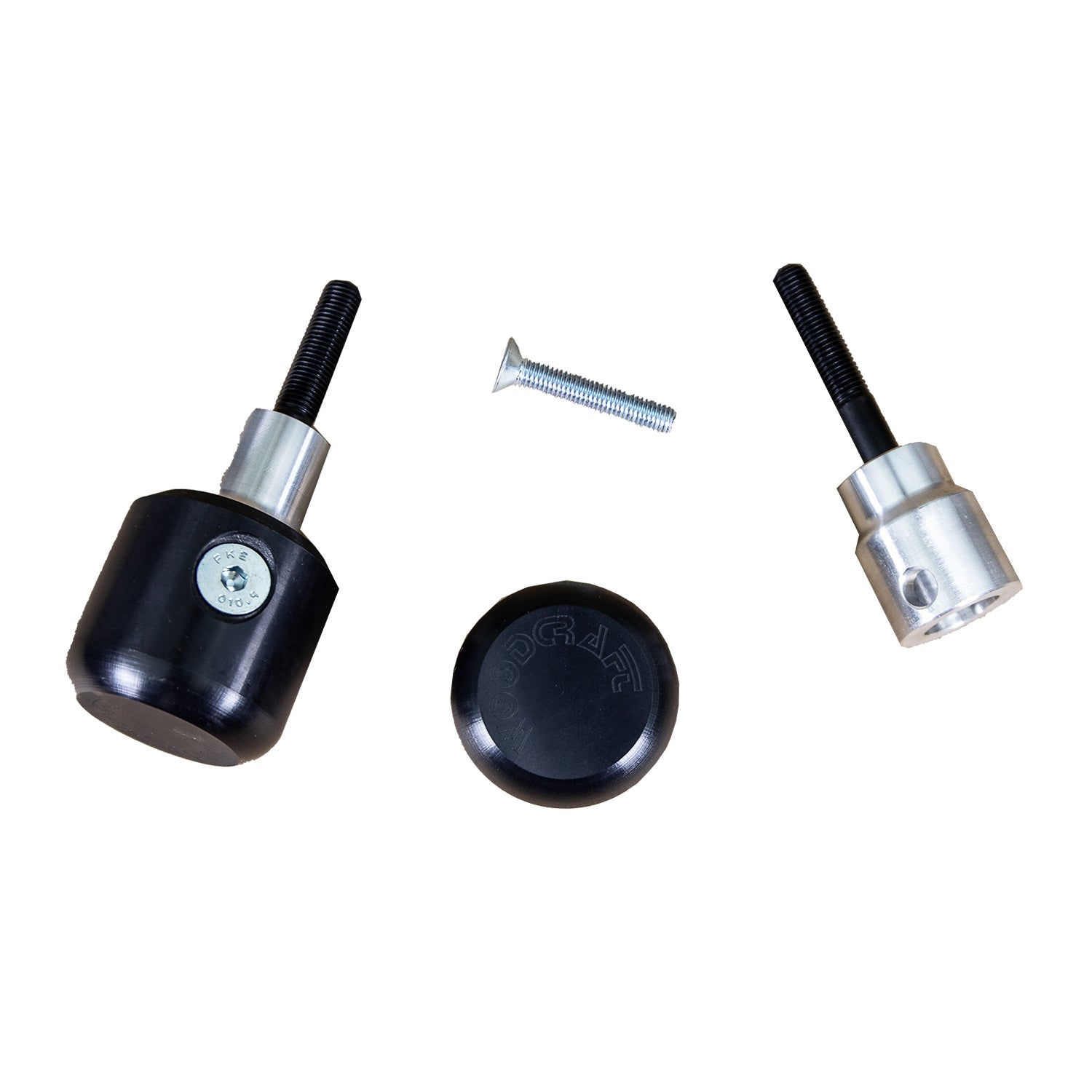 50-0148 KawasakI ZX6R 2009-12 Race Only Frame Slider Base Kit (pucks sold separately) - Woodcraft Technologies