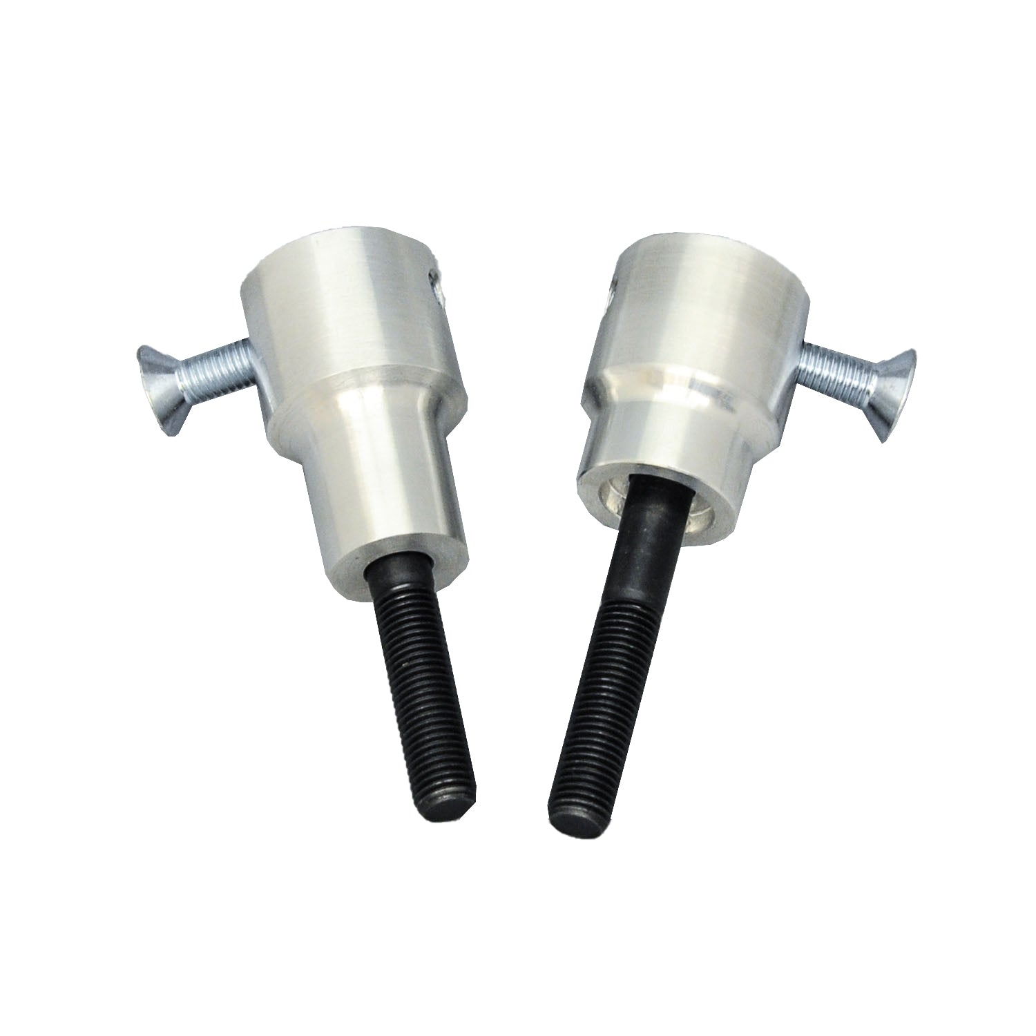 50-0150 Kawasaki ZX636R 2013-18 Frame Slider Base Kit (pucks sold separately) - Woodcraft Technologies