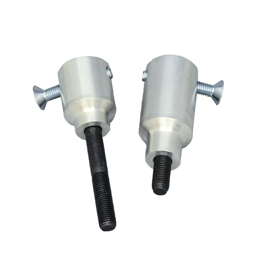 50-0160 Kawasaki ZX10R 2004-05 Frame Slider Base Kit (pucks sold separately) - Woodcraft Technologies