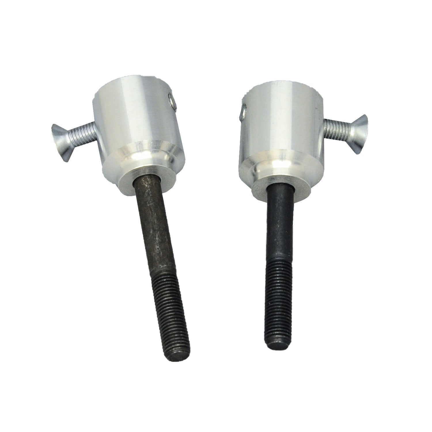 50-0300 Honda F2 1991-94 Frame Slider Base Kit (pucks sold separately) - Woodcraft Technologies