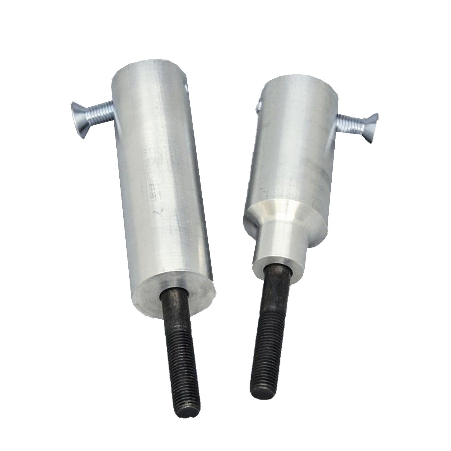 50-0500 Triumph 675 2006-12, Street Triple Frame Slider Base Kit (pucks sold separately) - Woodcraft Technologies