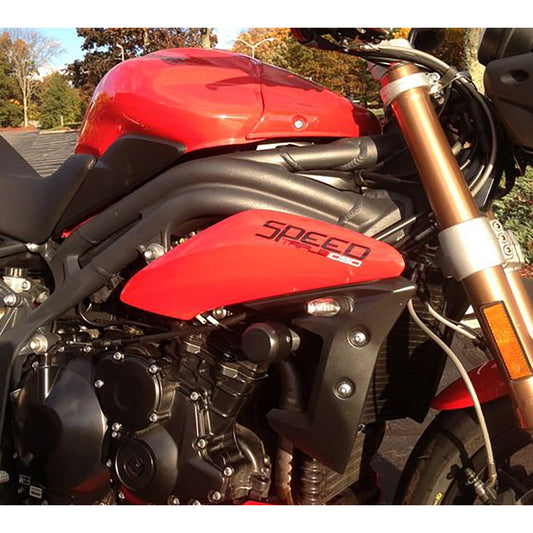 50-0511 Triumph Speed Triple 2011-20 Frame Slider Kit - Woodcraft Technologies