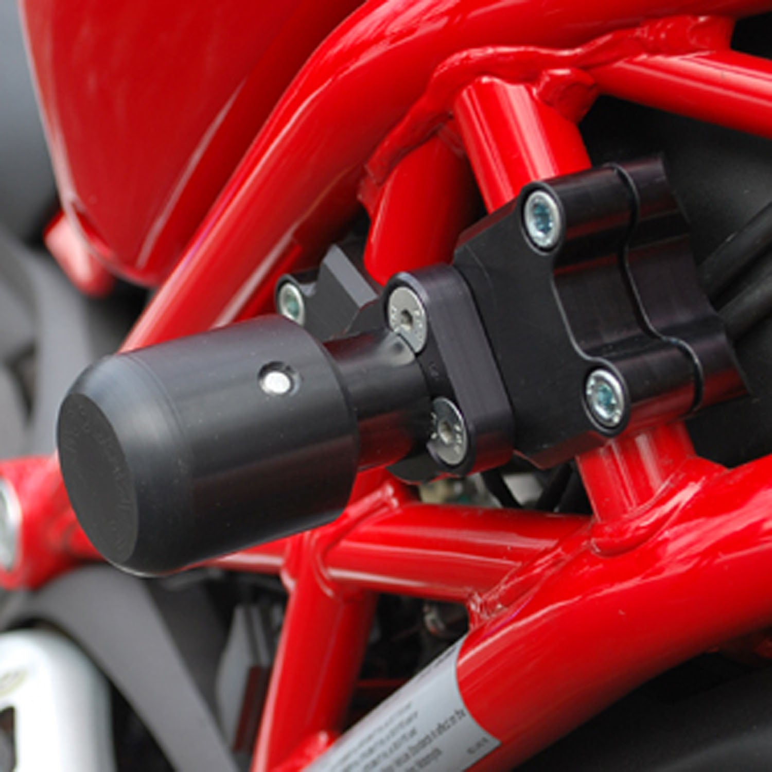 50-0660STD Ducati Monster 696/796/1100 2009-13 Frame Slider Kit - Woodcraft Technologies