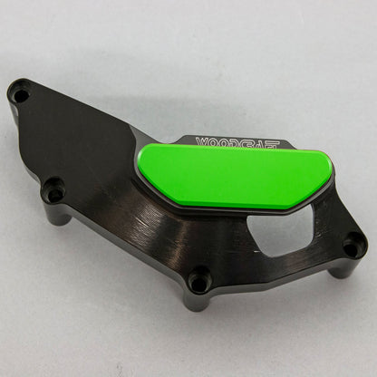 60-0407LB Yamaha FZ07 LHS Stator Cover Protector - Woodcraft Technologies