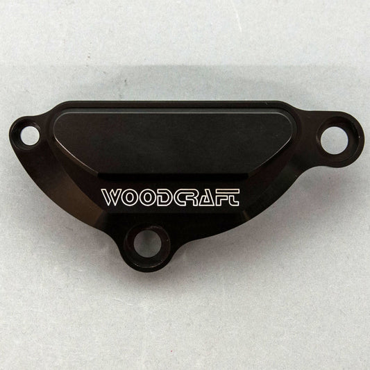 60-0450LB 2004-08 Yamaha R1, 2006-15 FZ1 LHS Ignition Cover Protector w/ Skid Pad