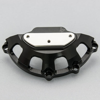 60-0502LC Triumph 675 2013-2017 LHS Stator Cover Protector w/ Skid Plate - Woodcraft Technologies