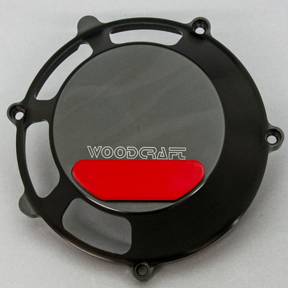 60-0640RB Ducati 748/1098/1198, S4RS RHS All (Dry) Clutch Cover w/ Skid Plate