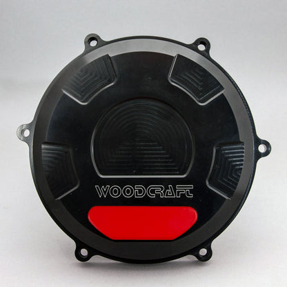 60-0656RB Ducati Panigale V4 RHS Clutch Cover w/ Skid Plate