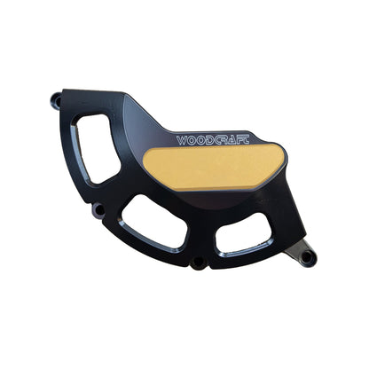 60-0760RB Aprilia RS660 RHS Clutch Cover Protector w/ Skid Plate