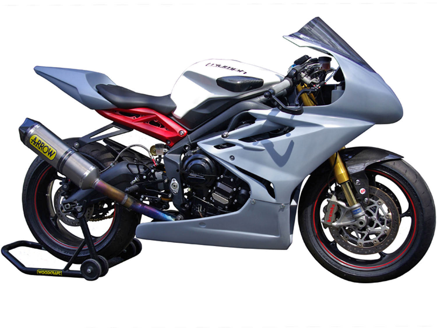 71-0502SS Triumph 675 2013-16 Supersport Kit - Woodcraft Technologies