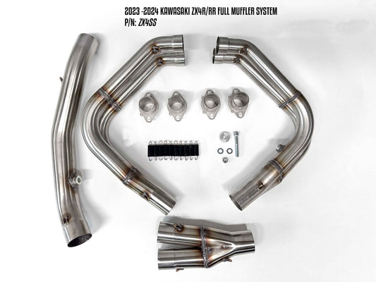 75-0137 Kawasaki ZX-4RR Header Front Section Evo/Megaphone