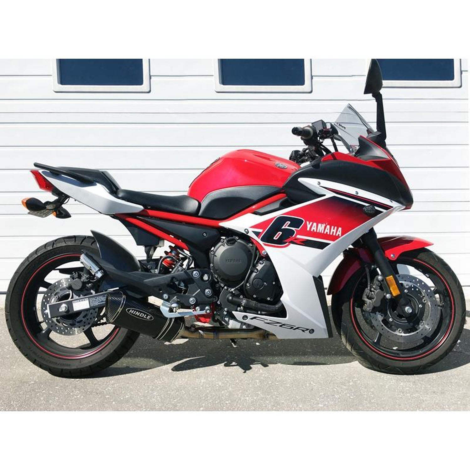 Hindle Evolution Full System Yamaha FZ6R 2009-17 - Woodcraft Technologies