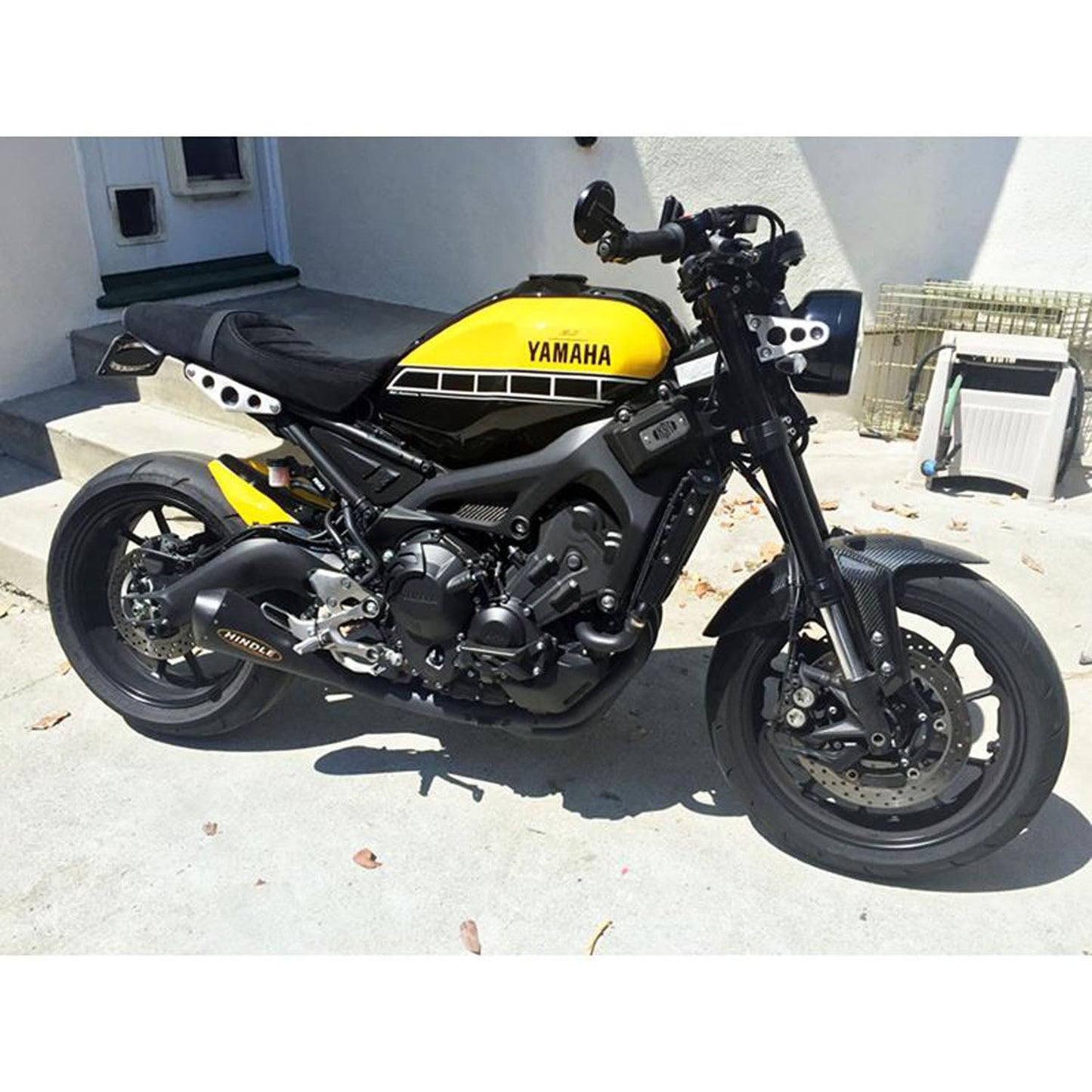 Hindle Evo Megaphone Full System Yamaha XSR900 2016-20 - Woodcraft Technologies