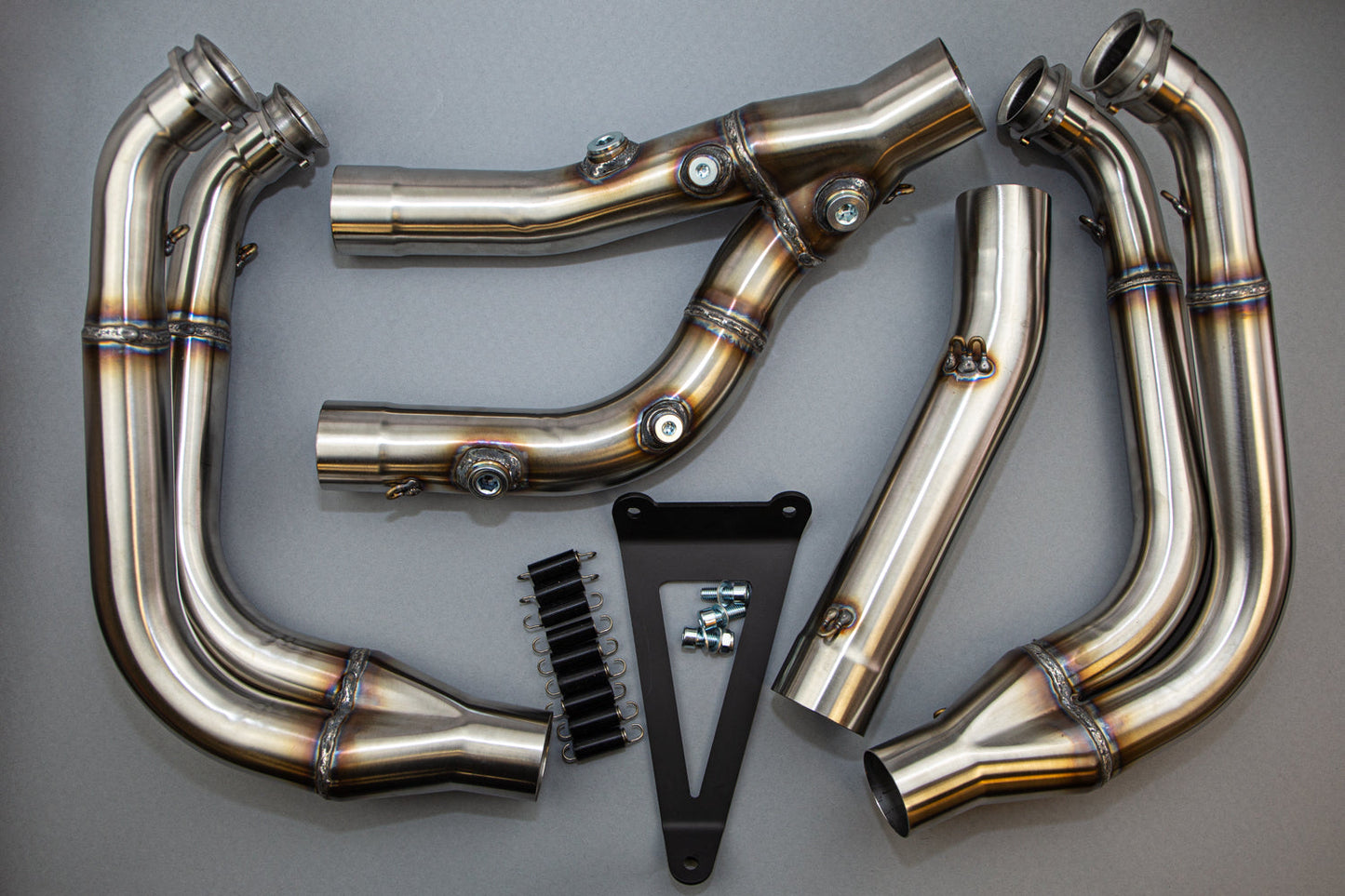 Hindle Evolution Megaphone Full System BMW S1000RR 2020 - Woodcraft Technologies