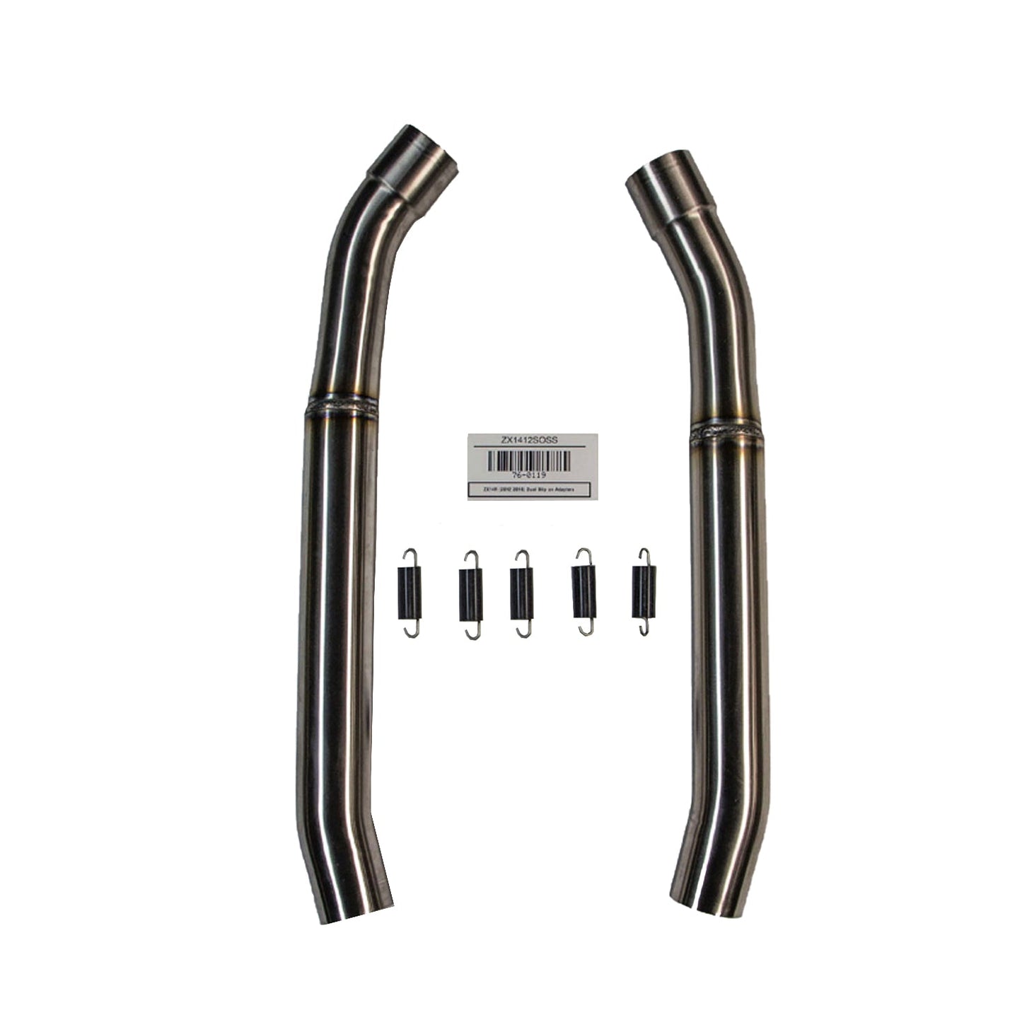 Kawasaki ZX14 2012-19 Slipon Adapter Dual (14225 and 14225L) - Woodcraft Technologies
