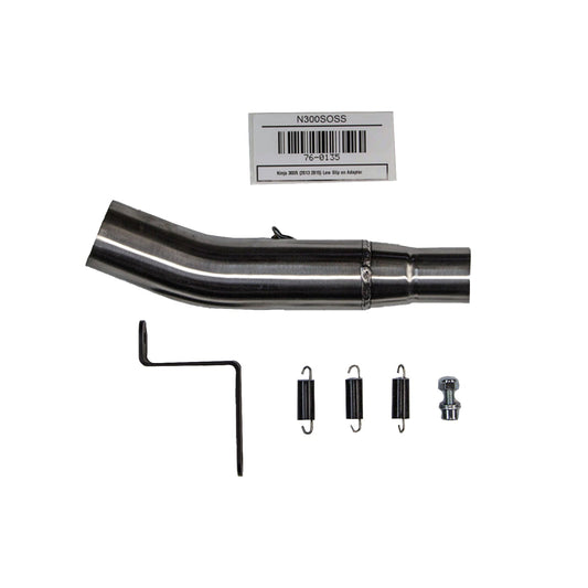Kawasaki Ninja 300 2013-15 Slipon Adapter (142 or 14 R/SM) - Woodcraft Technologies