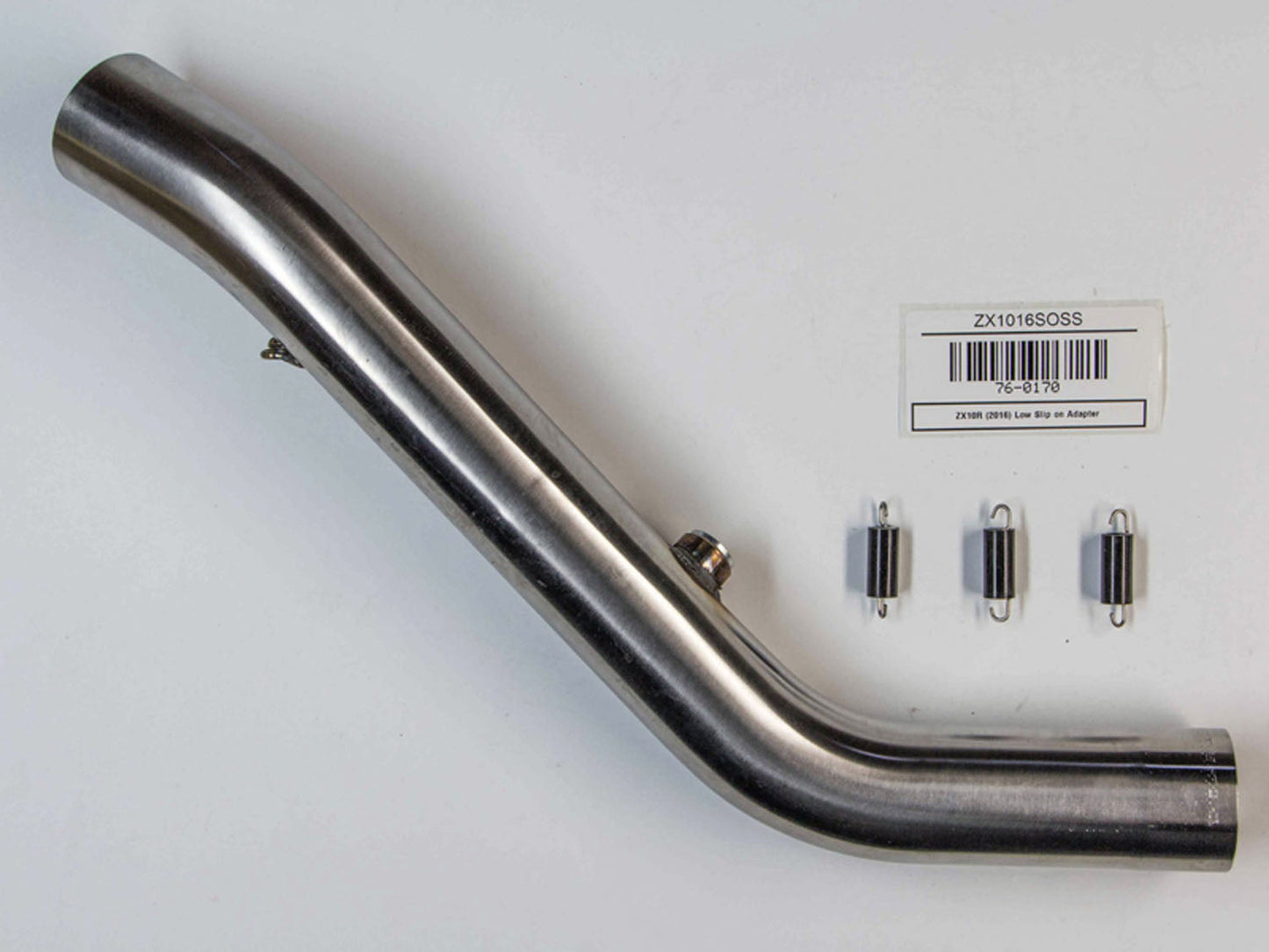 76-0170 Kawasaki ZX10 2016-19 Slipon Adapter (12225) - Woodcraft Technologies